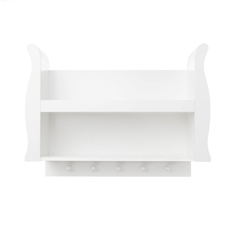 Obaby Stamford Sleigh Shelf - White