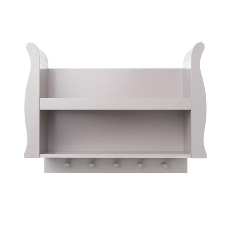 Obaby Stamford Sleigh Shelf - Warm Grey