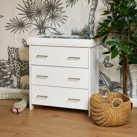 Obaby Nika Mini 2 Piece Room Set - White Wash