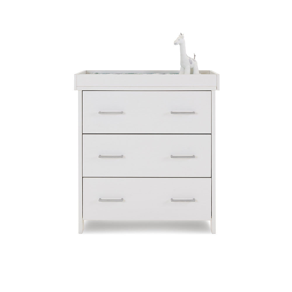 Obaby Nika Changing Unit - White Wash