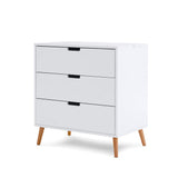 Obaby Maya Mini 2 Piece Room Set - White With Natural