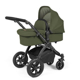 Ickle Bubba Stomp Luxe 14 Piece Nimbus 180° Spin Travel & Home Bundle - Black/Woodland/Black