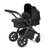 Ickle Bubba Stomp Luxe 14 Piece Nimbus 180° Spin Travel & Home Bundle - Black/Midnight/Black