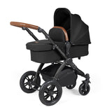 Ickle Bubba Stomp Luxe 14 Piece Nimbus 180° Spin Travel & Home Bundle - Black/Midnight/Tan