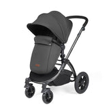 Ickle Bubba Stomp Luxe 14 Piece Nimbus 180° Spin Travel & Home Bundle - Black/Charcoal Grey/Black