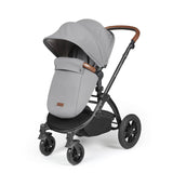 Ickle Bubba Stomp Luxe 14 Piece Nimbus 180° Spin Travel & Home Bundle - Black/Pearl Grey/Tan