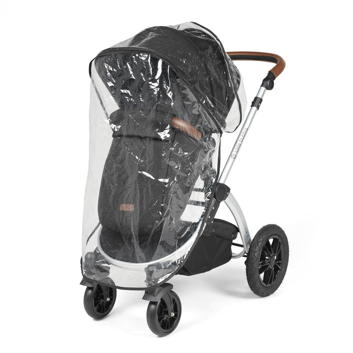 Ickle Bubba Stomp Luxe 14 Piece Nimbus 180° Spin Travel & Home Bundle - Silver/Midnight/Tan