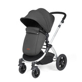 Ickle Bubba Stomp Luxe 14 Piece Nimbus 180° Spin Travel & Home Bundle - Silver/Charcoal Grey/Black