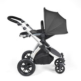 Ickle Bubba Stomp Luxe 14 Piece Nimbus 180° Spin Travel & Home Bundle - Silver/Charcoal Grey/Black