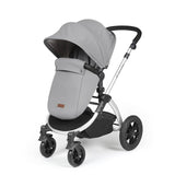Ickle Bubba Stomp Luxe 14 Piece Nimbus 180° Spin Travel & Home Bundle - Silver/Pearl Grey/Black