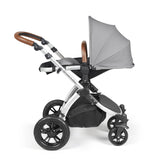Ickle Bubba Stomp Luxe 14 Piece Nimbus 180° Spin Travel & Home Bundle - Silver/Pearl Grey/Tan