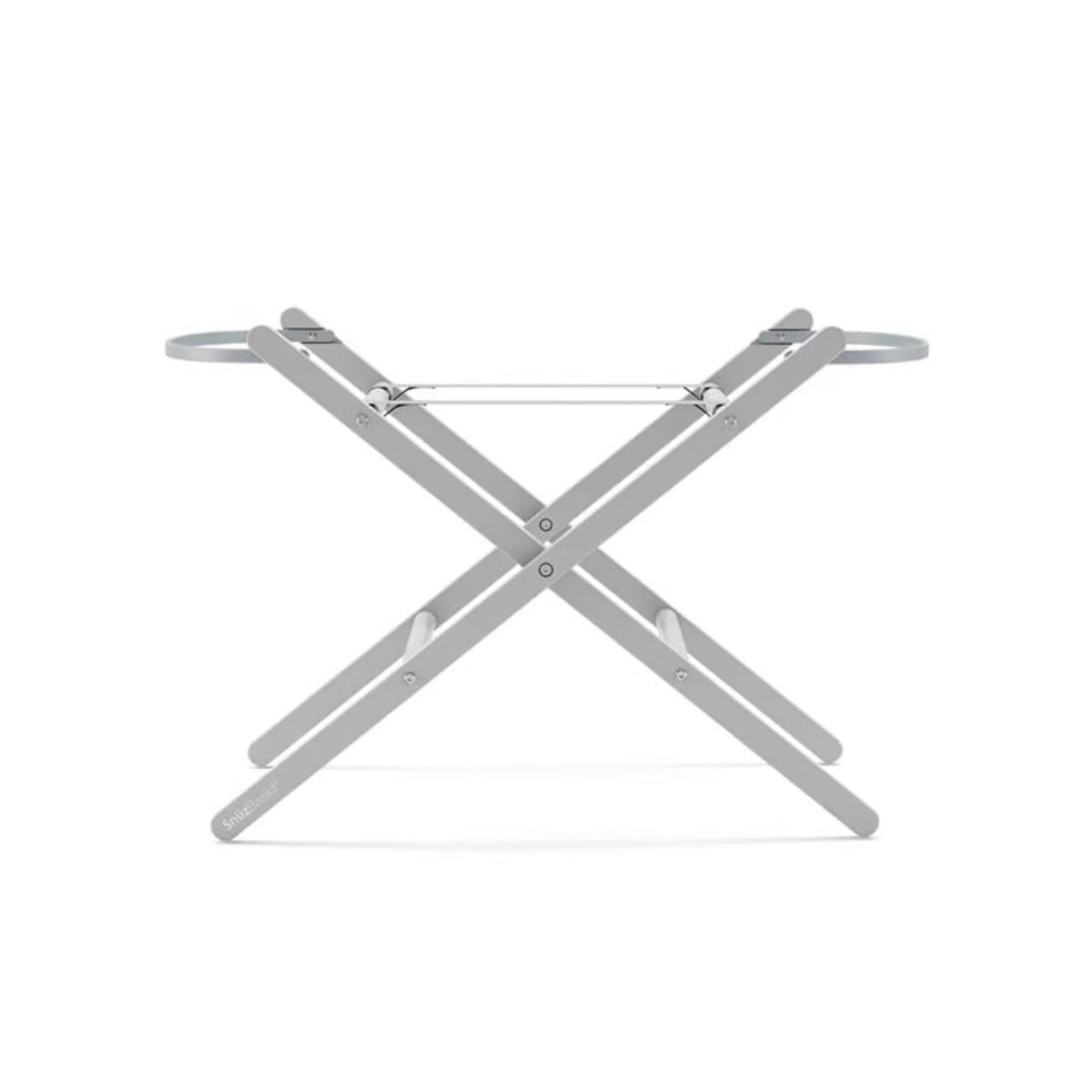 SnuzBaskit Light Grey Moses Basket & Dove Stand