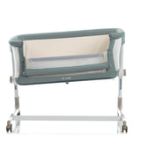 Jane Baby Side Crib + 4 Piece Bedding Set & Safety Mattress, Star