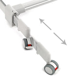 Jane Baby Side Crib + 4 Piece Bedding Set & Safety Mattress, Star 2026