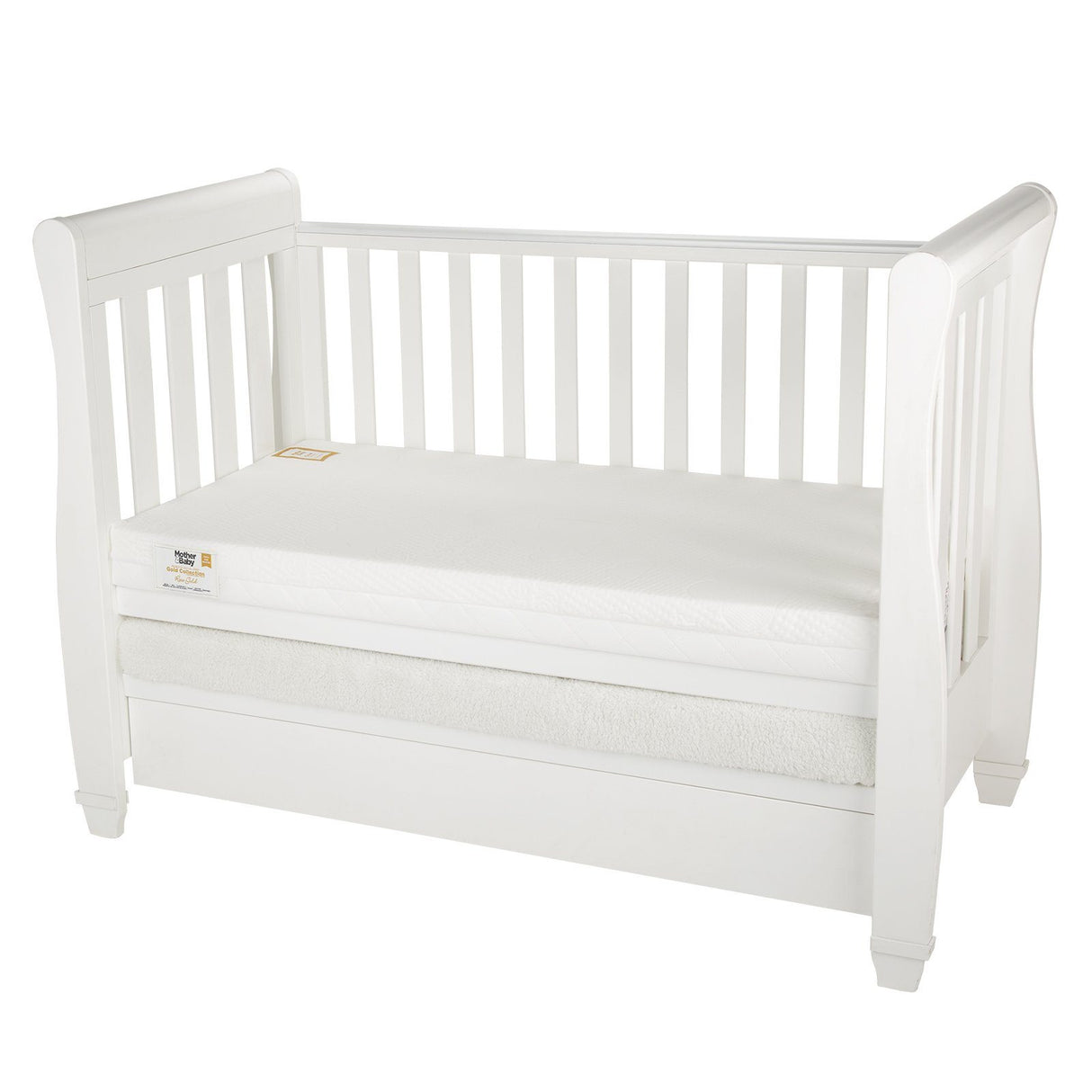 Mother&Baby Rose Gold Anti-Allergy Sprung Cot Bed Mattress 140 x 70cm