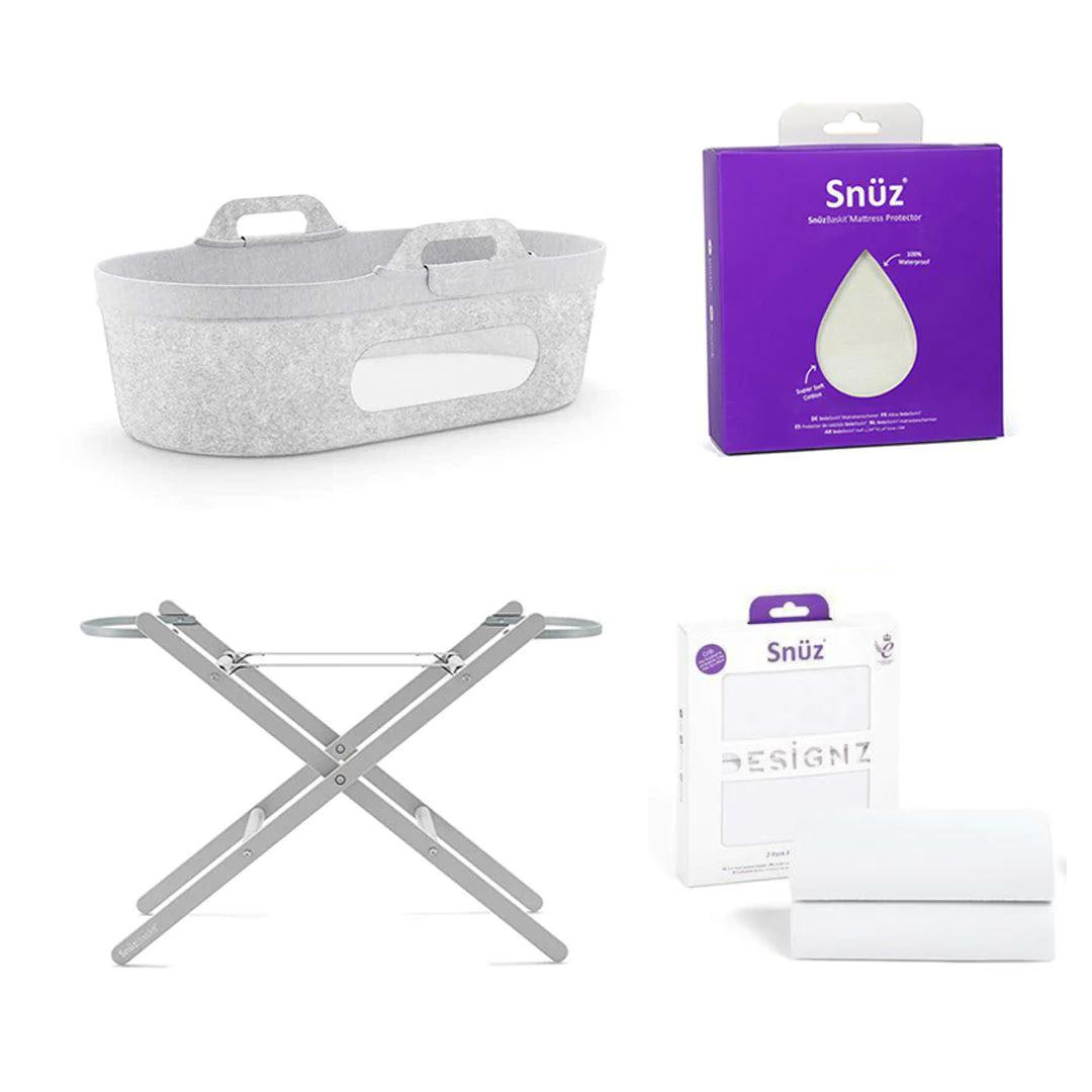 SnuzBaskit Complete Bundle - Light Grey