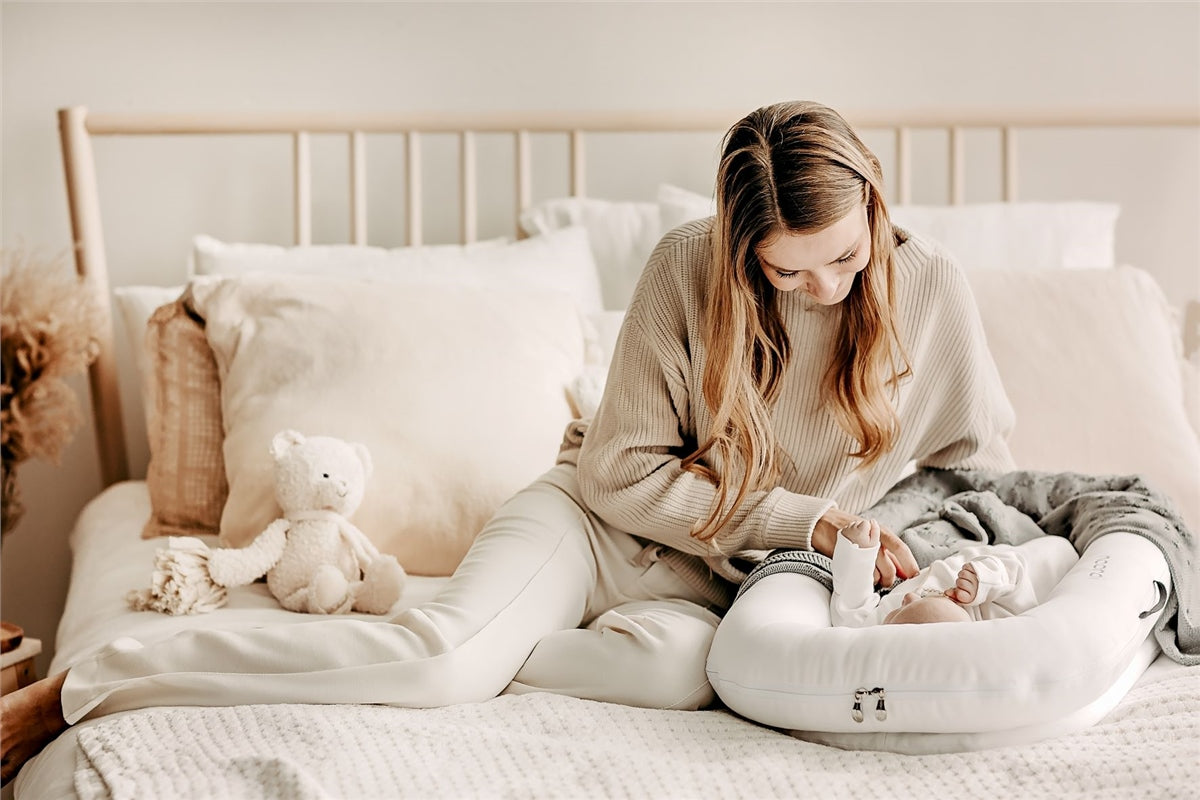 Noordi 2in1 Baby Nest & Maternity Pillow – Pregnancy to Baby Sleep Support