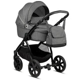 Noordi Fjordi 3in1 Travel System & Nursery Bundle, Dark Grey