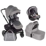 Jane Crosslight 3, 3-in-1 Travel System with Sweet Carrycot & Koos iSize Car Seat Bundle