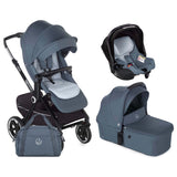 Jane Crosslight 3, 3-in-1 Travel System with Sweet Carrycot & Koos iSize Car Seat Bundle