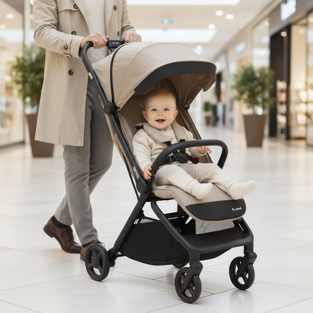 Jane Clap Lightweight Pushchair – Auto-Folding Compact Stroller for Travel & Everyday Use