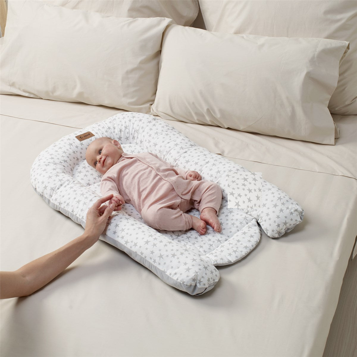 Jane Growing Cute Baby Nest Cushion, Botanic
