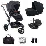 Jane Trider Lie-Flat 360 Baby Car Seat Bundle
