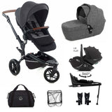 Jane Trider Lie-Flat 360 Baby Car Seat Bundle