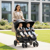 Jane Twinlink Pushchair + 2 Smart Carrycots