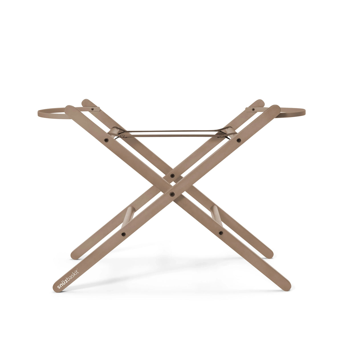 SnuzBaskit Mocha Moses Basket & Mocha Stand