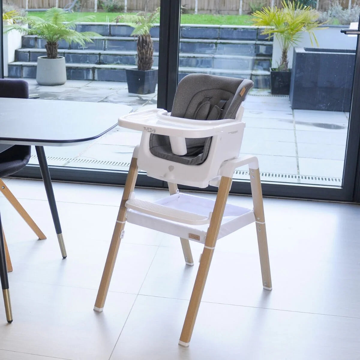 Tutti Bambini Nova Evolutionary Highchair - White/Oak