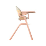 Jane Noah Highchair + Rocker Kit for Newborns – Convertible Beechwood Chair from birth to Adulthood, Pale