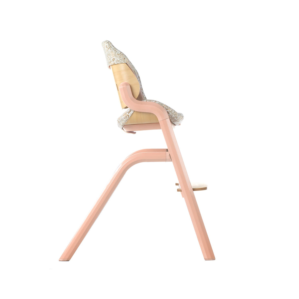 Jane Noah Highchair + Rocker Kit for Newborns – Convertible Beechwood Chair from birth to Adulthood, Pale