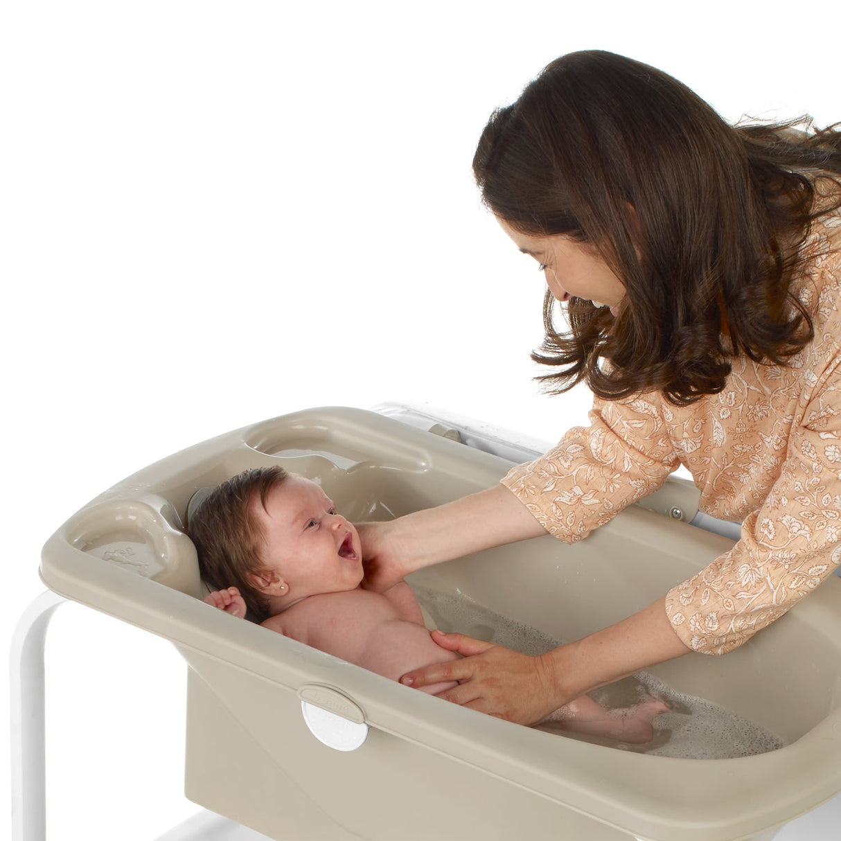 Jane Flip Baby Bath Changing Unit, Nature Edition (Wood Effect)
