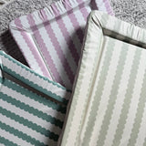 Obaby Changing Mat - Berry Scallop Stripe