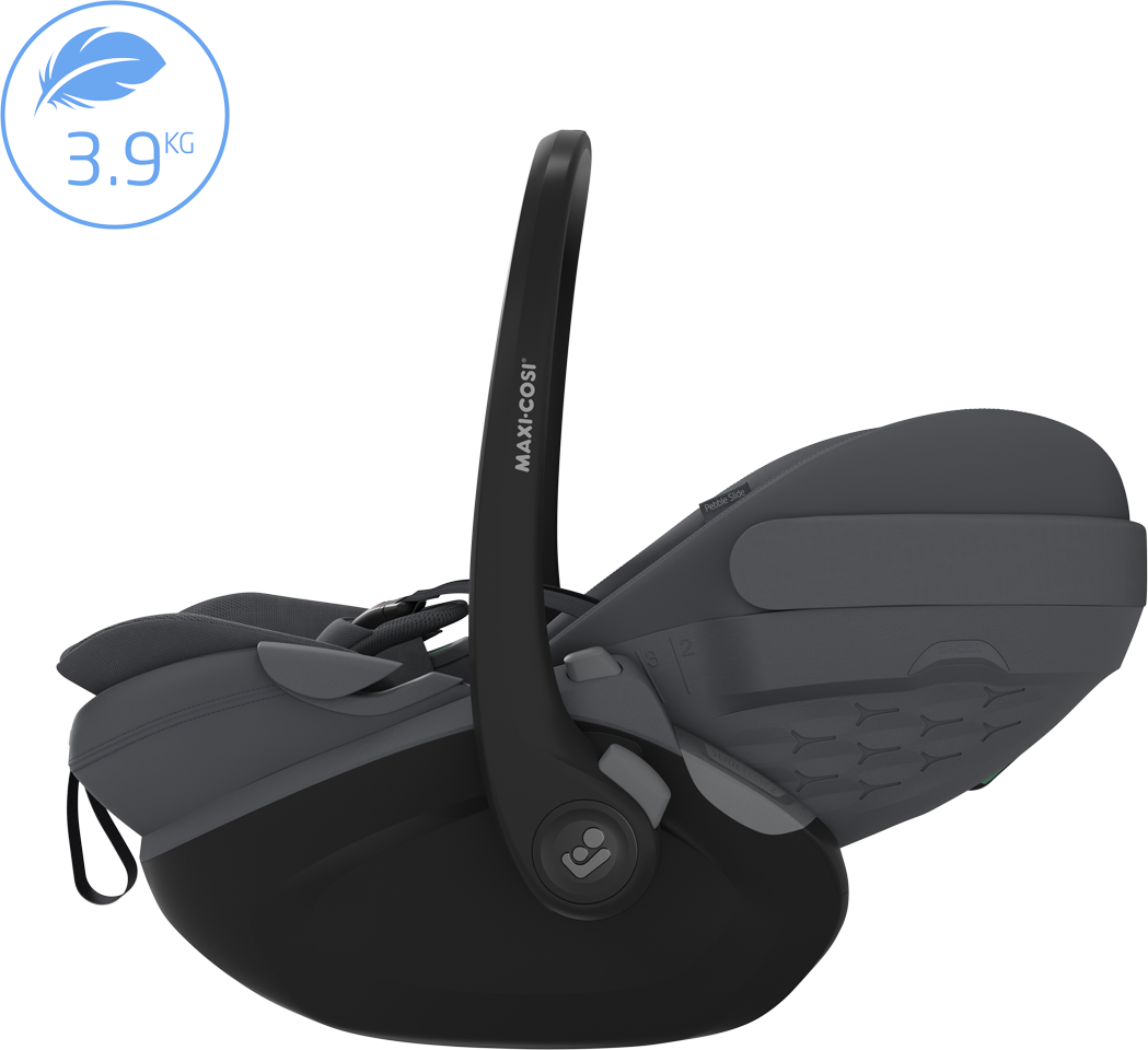 Maxi-Cosi Pebble Slide Pro & Familyfix Slide Pro - Moon Graphite