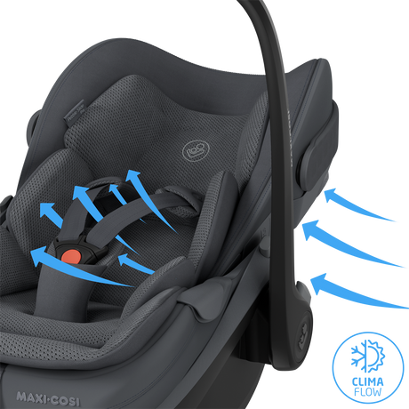 Maxi-Cosi Pebble Slide Pro & Familyfix Slide Pro - Moon Graphite