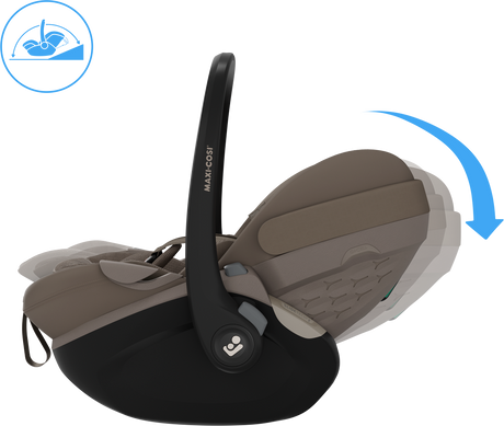 Maxi-Cosi Pebble Slide Pro & Familyfix Slide Pro - Oak Truffle