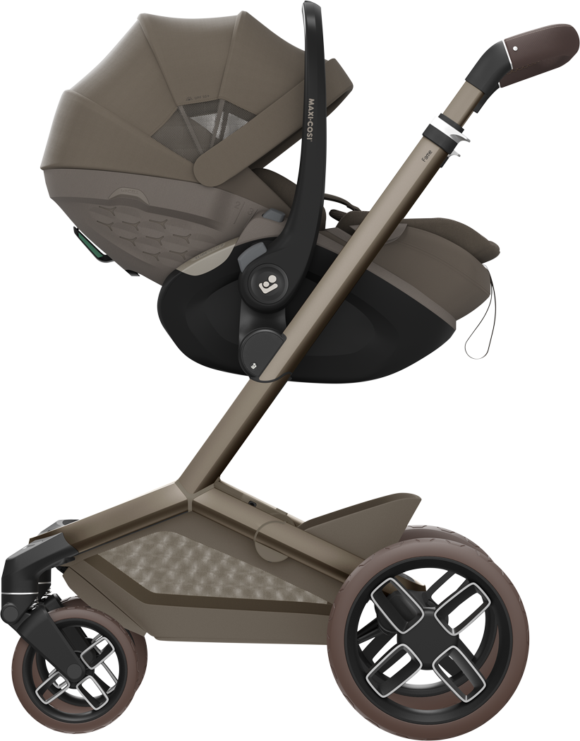 Maxi-Cosi FAME 8 Piece Premium Travel System - Oak Truffle
