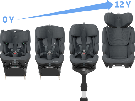 Maxi-Cosi Fame 10 Piece Ultimate Travel System - Moon Graphite