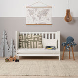 Tutti Bambini Supreme Alba Mini Cot Bed, Mattress & Bedding Bundle - Cocoon