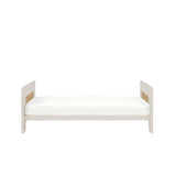 Tutti Bambini Essentials Alba Mini Cot Bed - White Sand/Distressed Oak