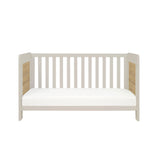 Tutti Bambini Essentials Alba Mini Cot Bed - White Sand/Distressed Oak