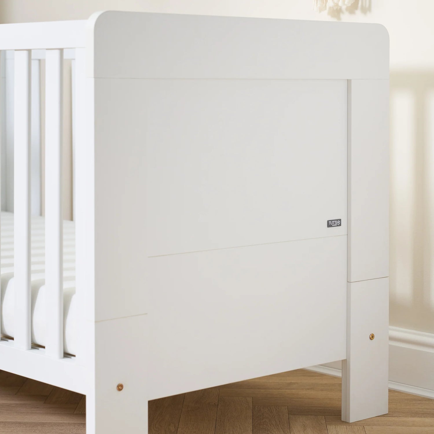 Tutti Bambini Essentials Alba Cot Bed - White