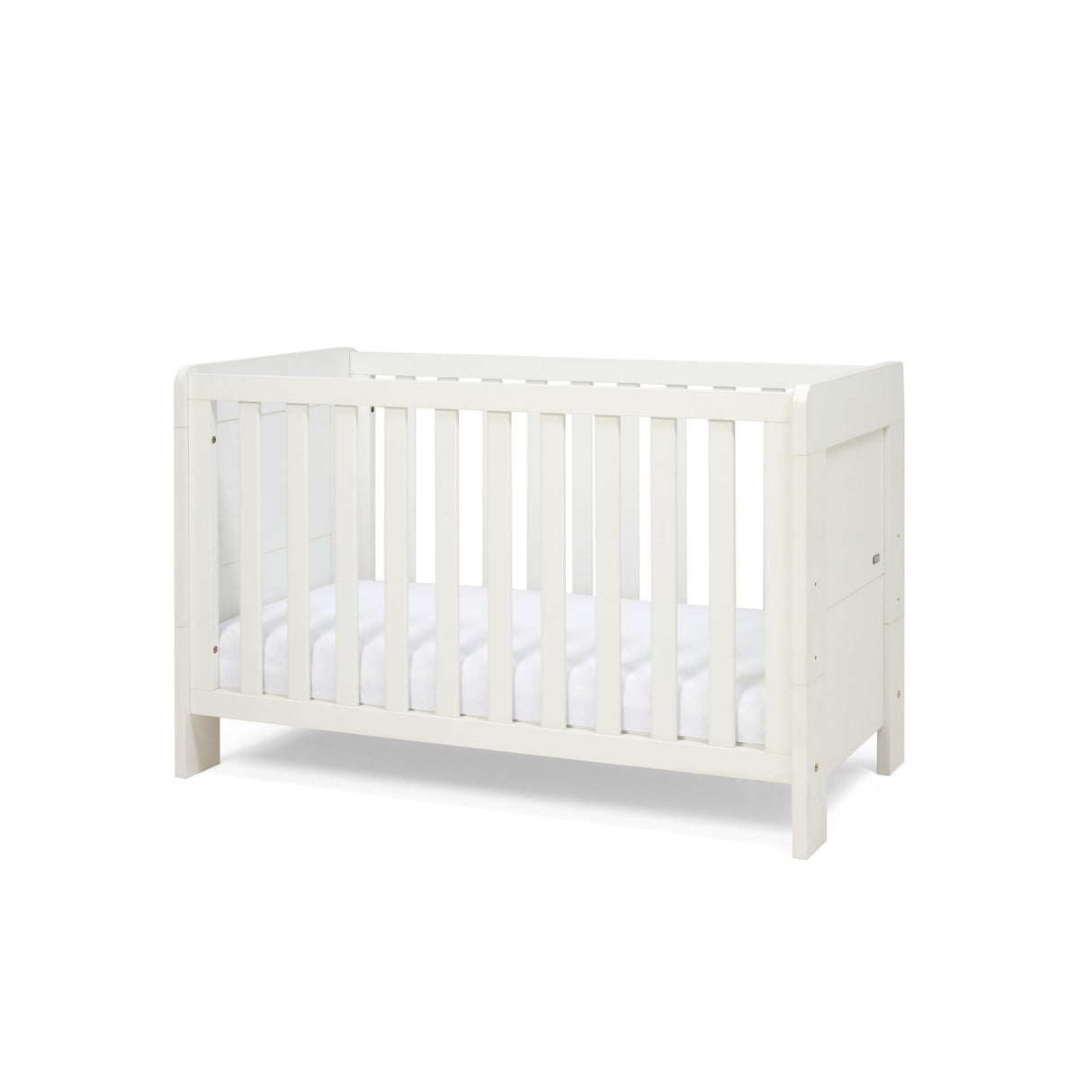 Tutti Bambini Supreme Alba Mini Cot Bed, Mattress & Bedding Bundle - Cocoon
