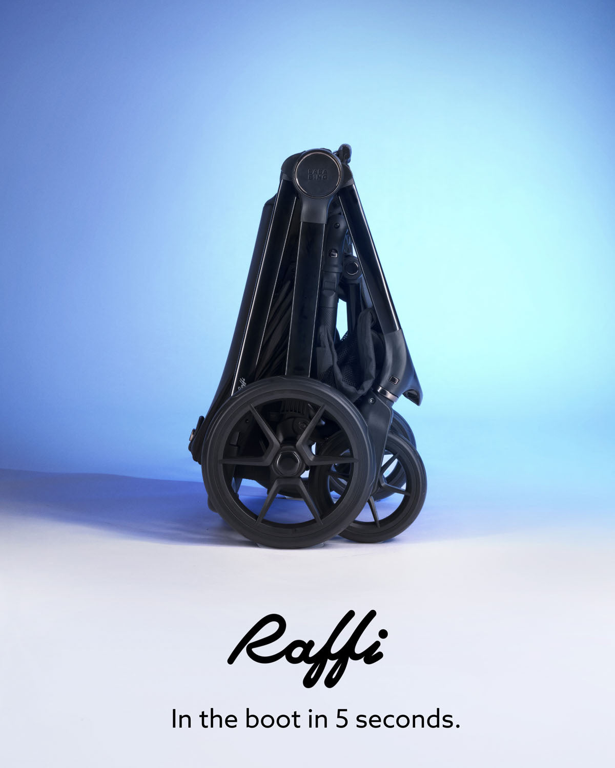 Bababing 18pc Raffi MK11 Home & Travel System, Home & Feeding Bundle with Spin Car Seat & Base - Gloss Black 13