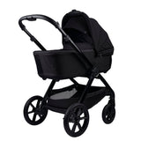 Bababing 18pc Raffi MK11 Home & Travel System, Home & Feeding Bundle with Spin Car Seat & Base - Gloss Black 18