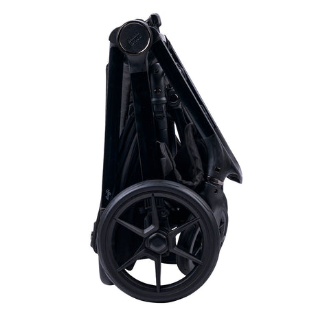 Bababing 12pc Raffi MK11 Travel System Bundle with Spin Car Seat & Base - Gloss Black 3