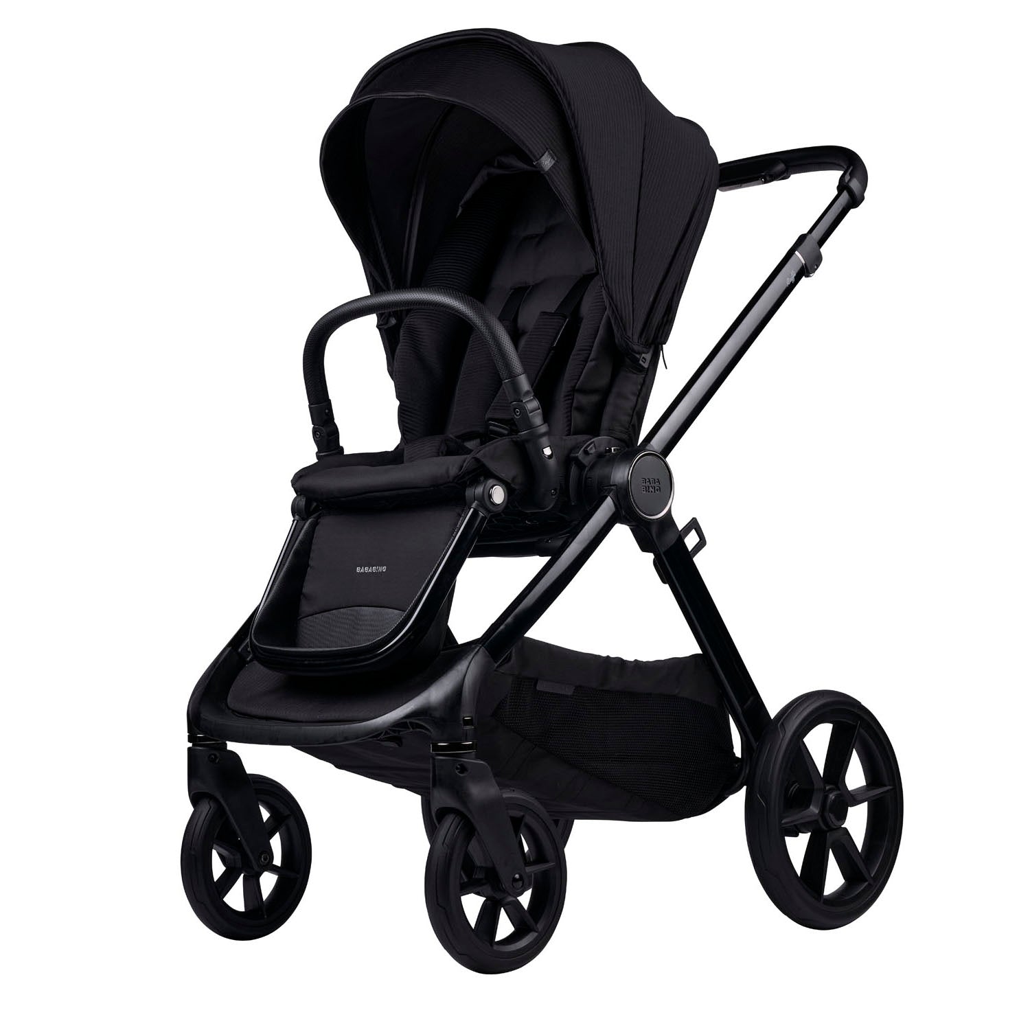 Bababing 18pc Raffi MK11 Home & Travel System, Home & Feeding Bundle with Spin Car Seat & Base - Gloss Black 20