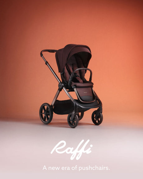 Bababing 16pc Raffi MK11 Home & Travel System Bundle with Spin Car Seat & Base - Heritage 10